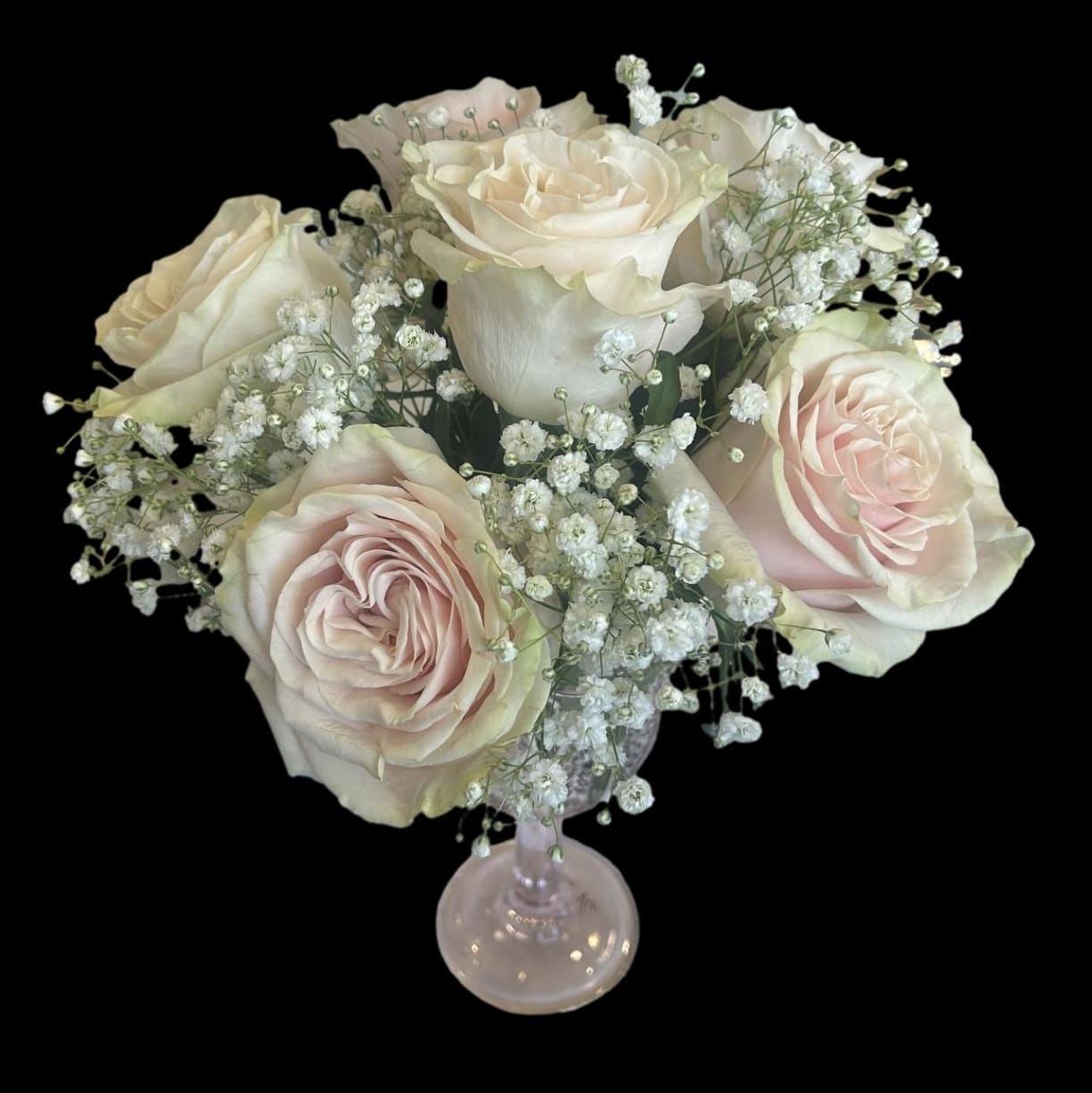 Pink Rose Vase