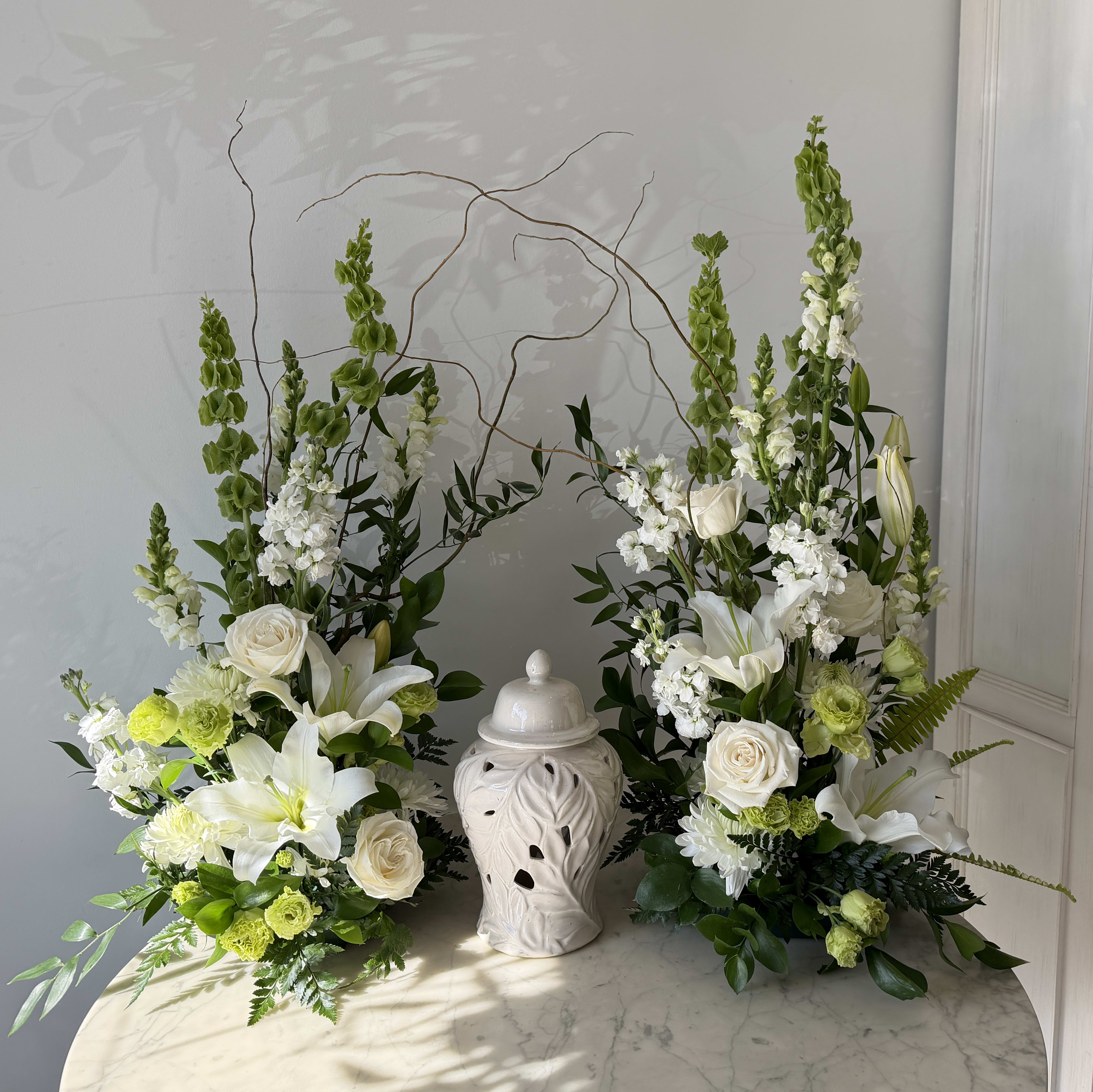 Secret Garden Urn Arrangement Set