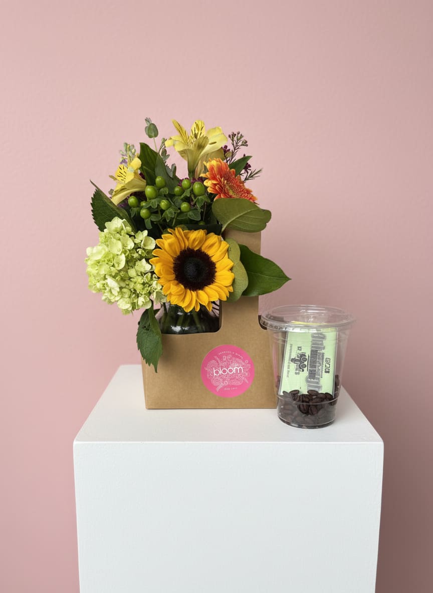 Coffee Break Flower Bouquet