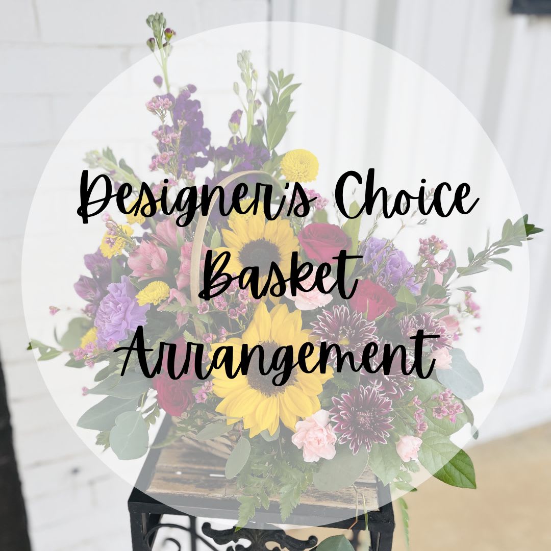 Designer's Choice Basket Arrangement Flower Bouquet
