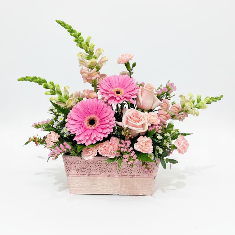Blush Garden Charm Flower Bouquet