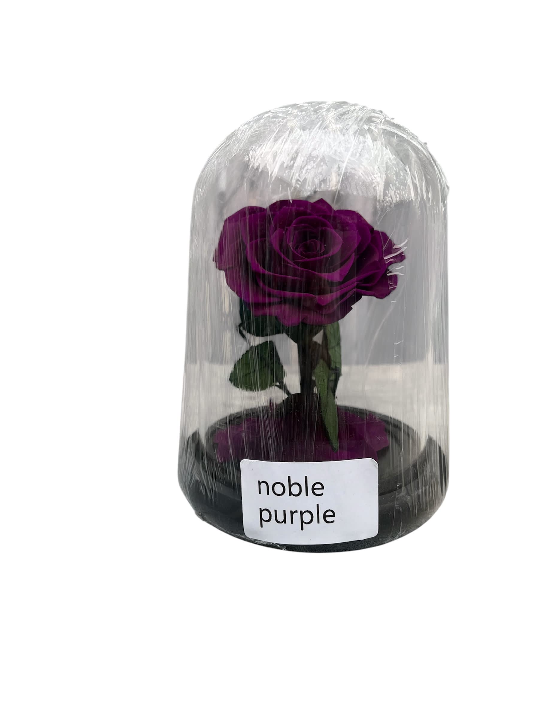 Noble Purple Rose Dome Flower Bouquet