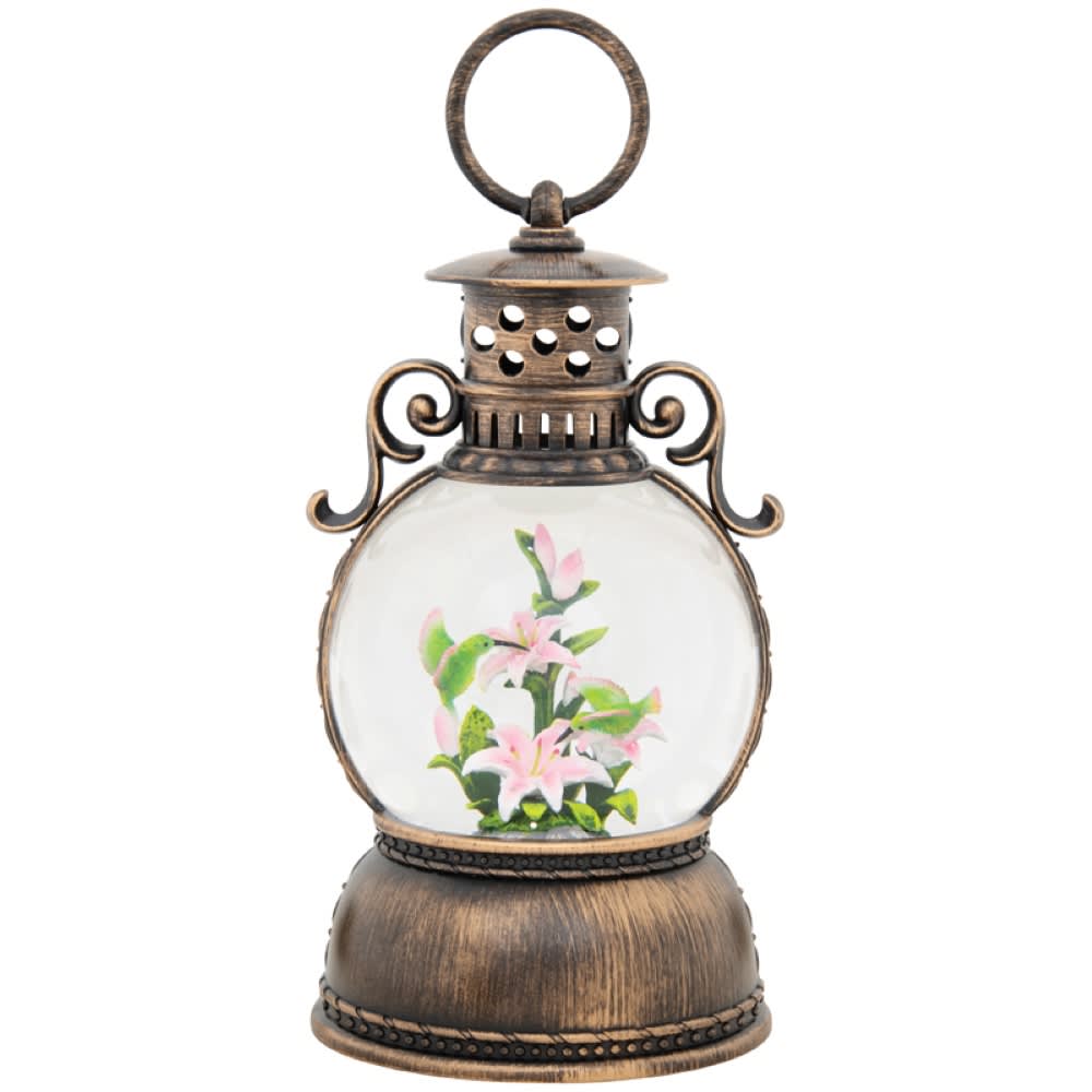Hummingbird Water Glitter Lantern