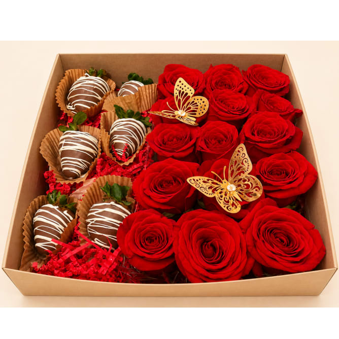 12 Chocolate Covered Strawberries