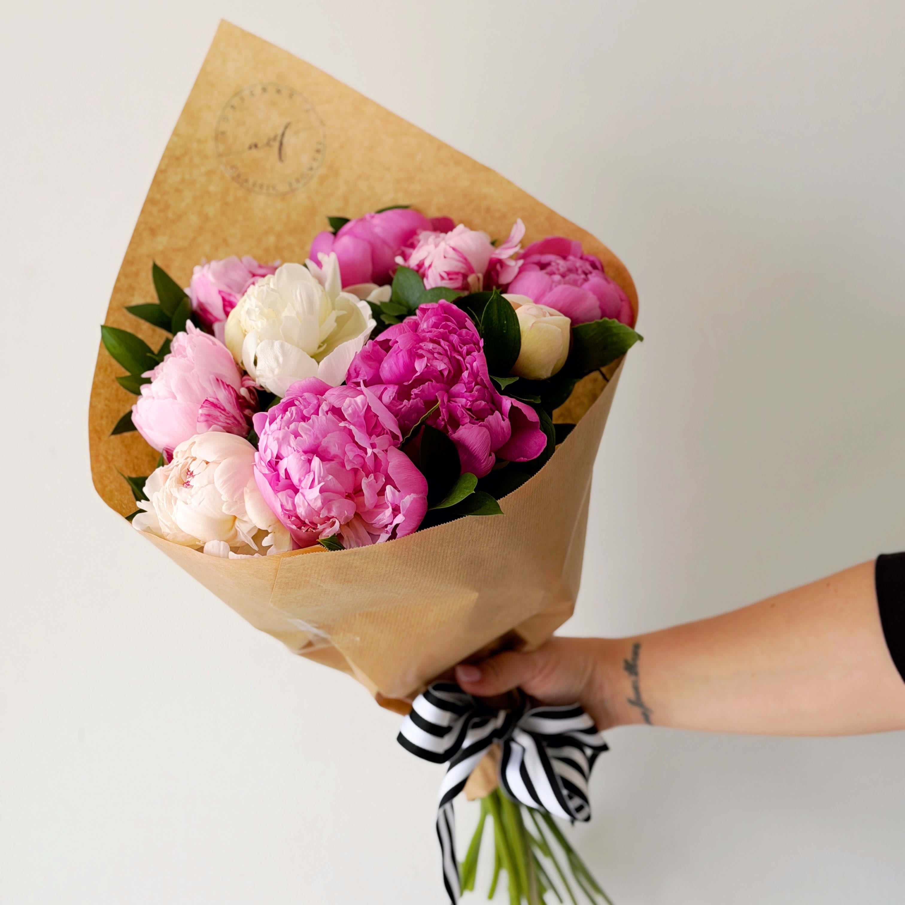 Peony Bouquet Flower Bouquet