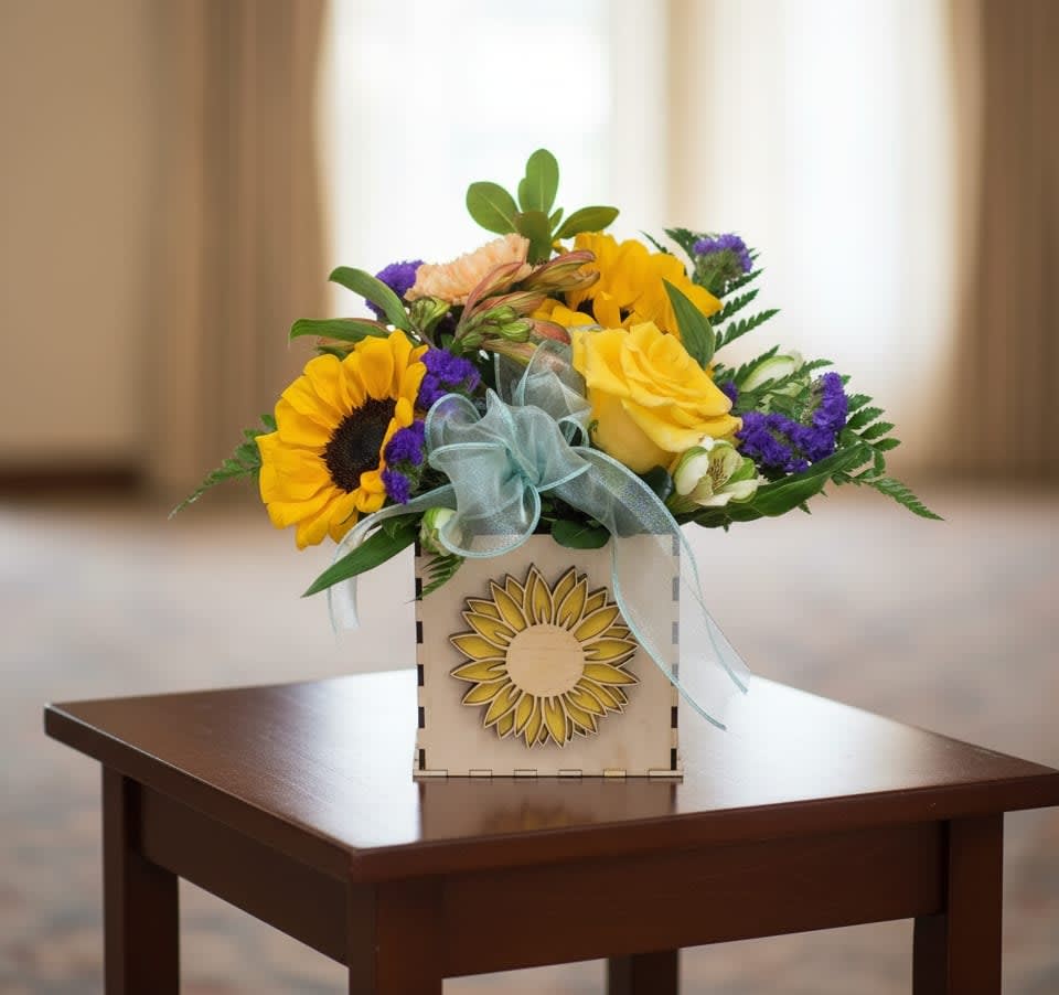 Sunshine Day bouquet by LaPier's Flower Bouquet