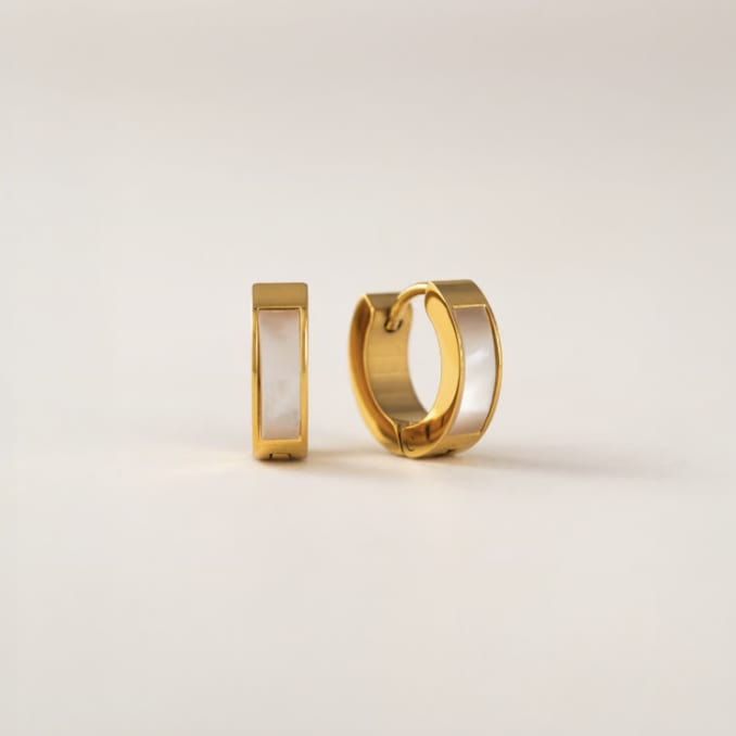 Tofino Huggie Hoops - Gold