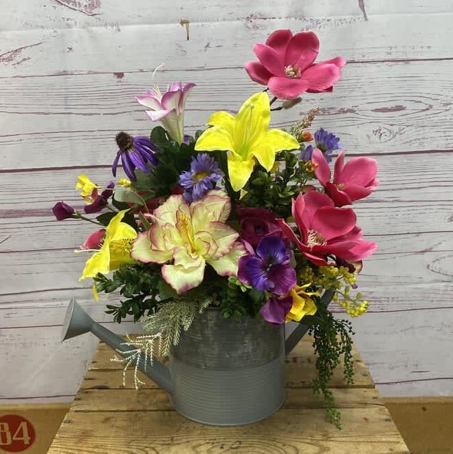 Passionate About Pink Silk (Artificial) Arrangement