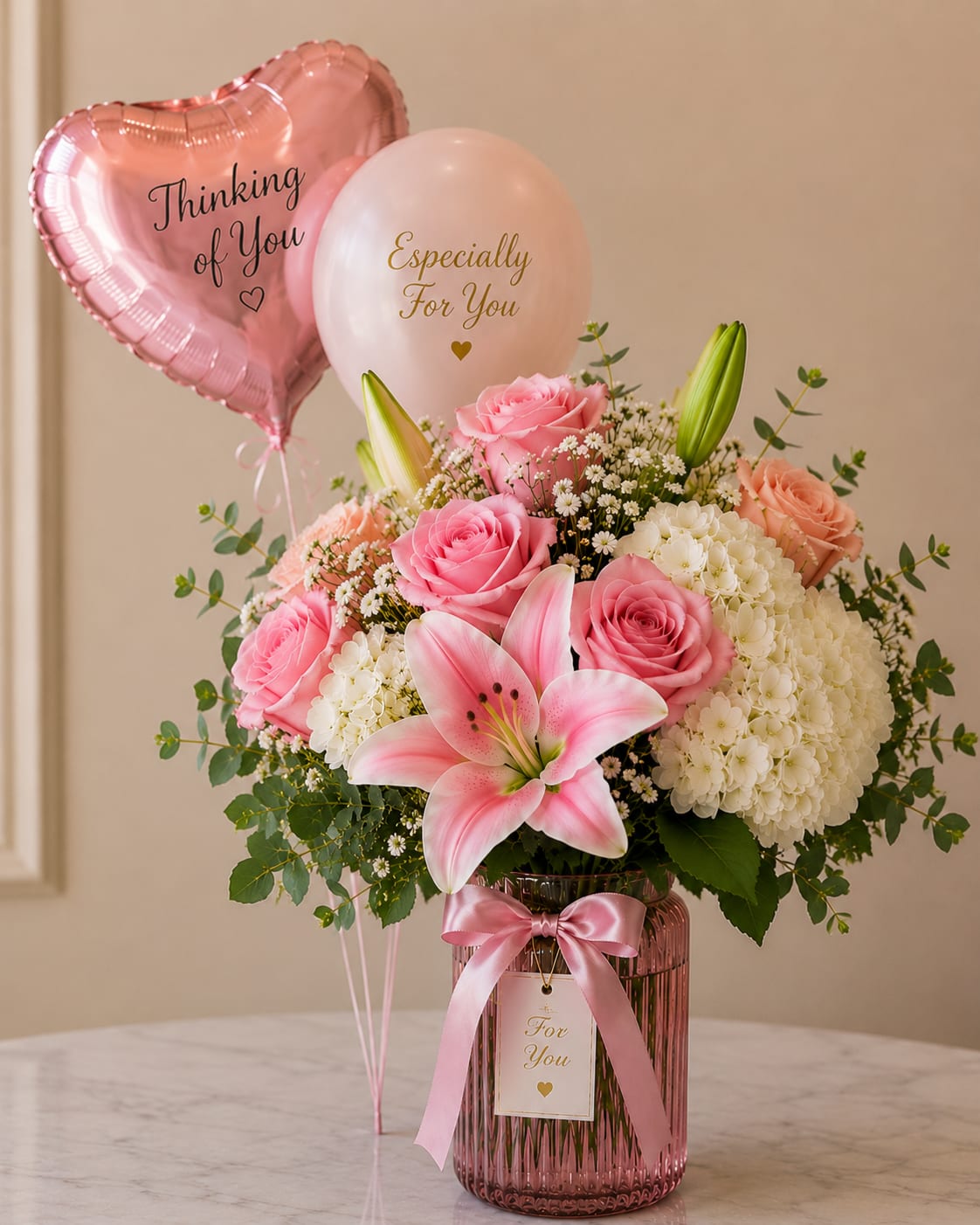 Balloon Bliss Bouquet Flower Bouquet