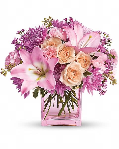 Pretty In Pink Flower Bouquet