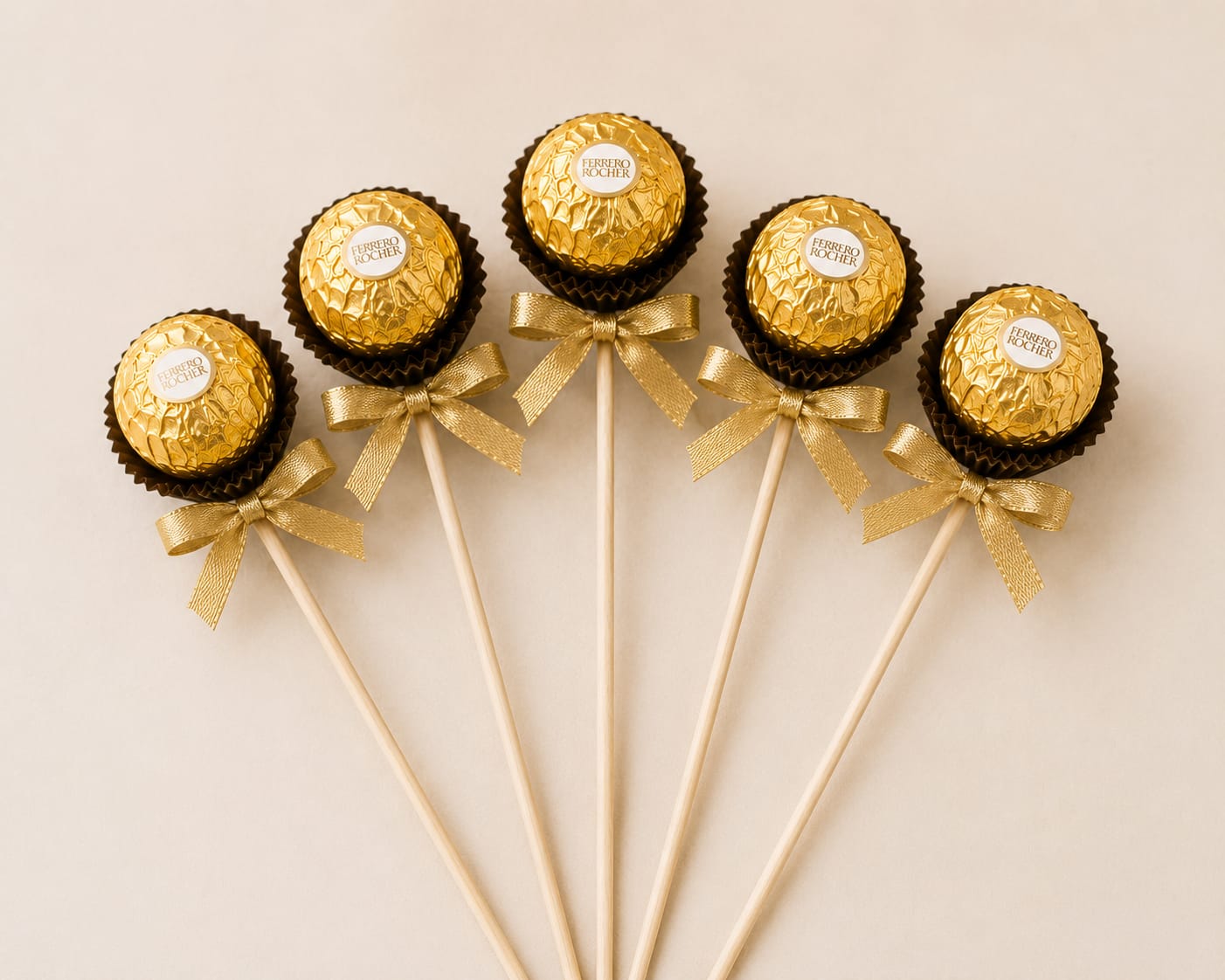 Ferrero Rocher Chocolate Sticks Flower Bouquet