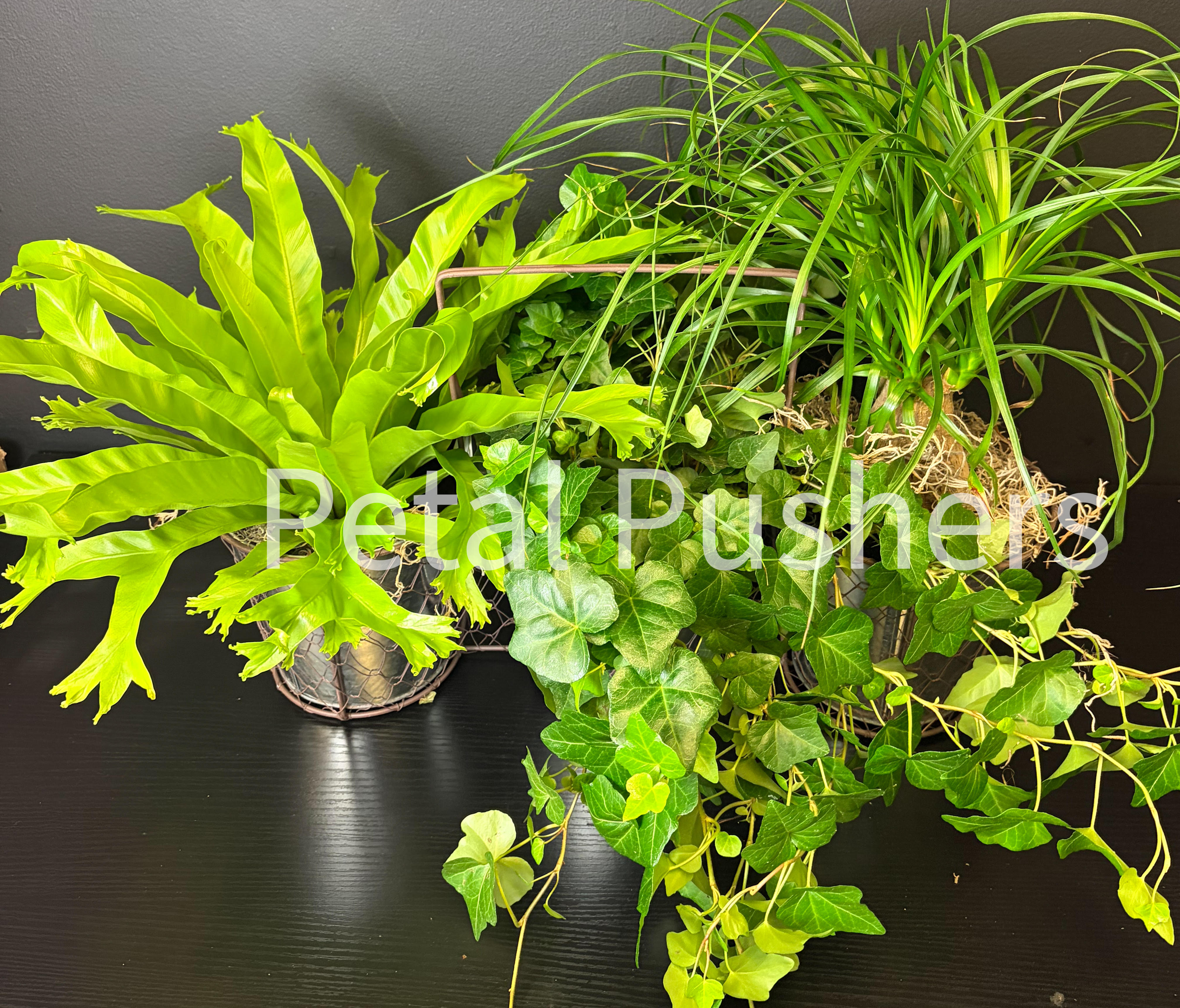Triple Planter Flower Bouquet