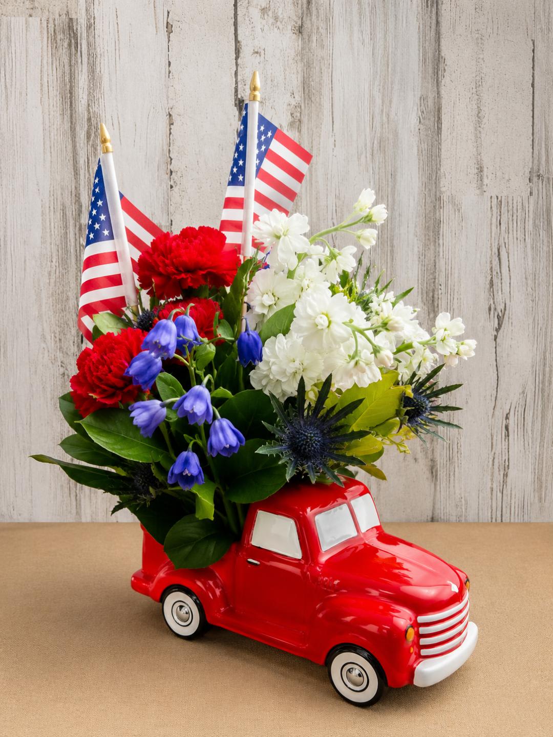 Freedom Rides Flower Bouquet