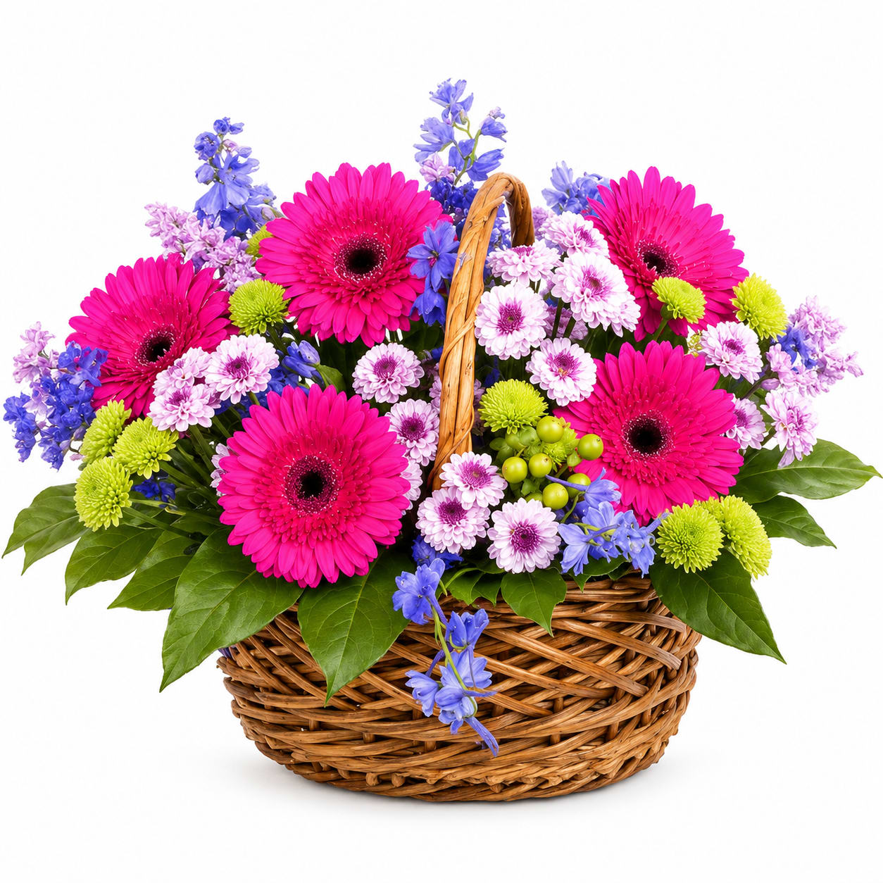 Fresh Floral Basket