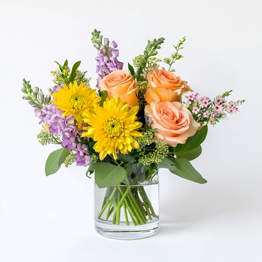 Peach Meadow Flower Bouquet