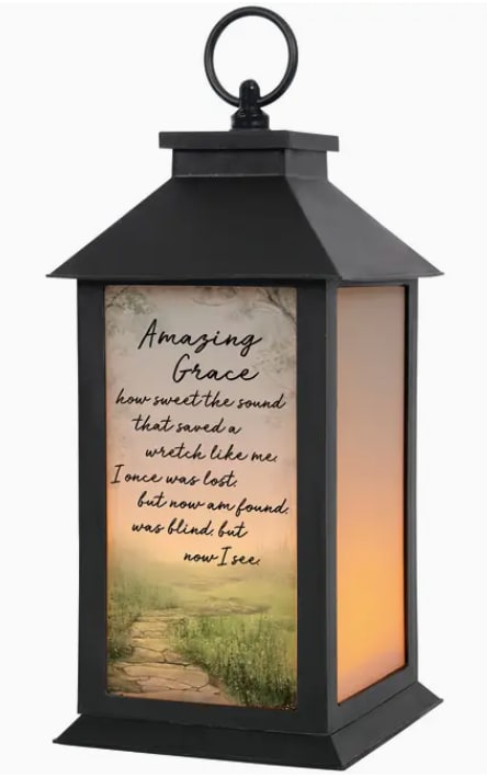 "Amazing Grace How" Lantern