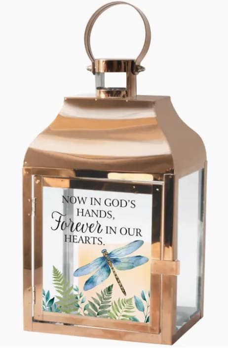 "Now in God's Hands" Lantern