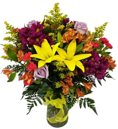 Vibrant Meadow Medley V-1518 Flower Bouquet
