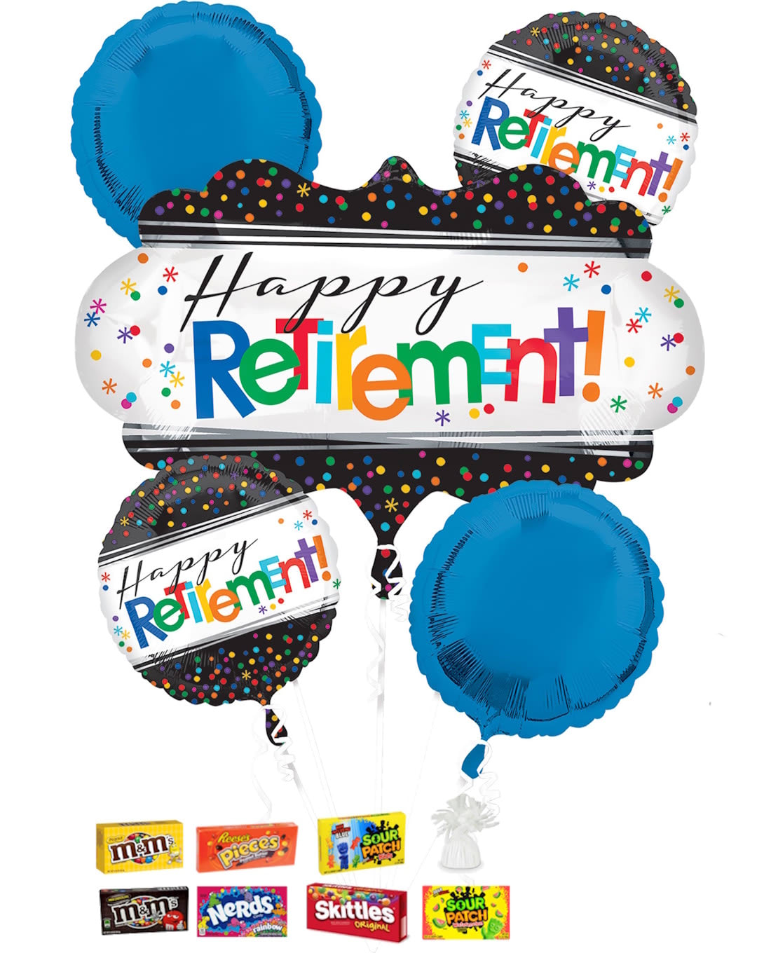 Happy Retirement Balloon Bouquet Flower Bouquet