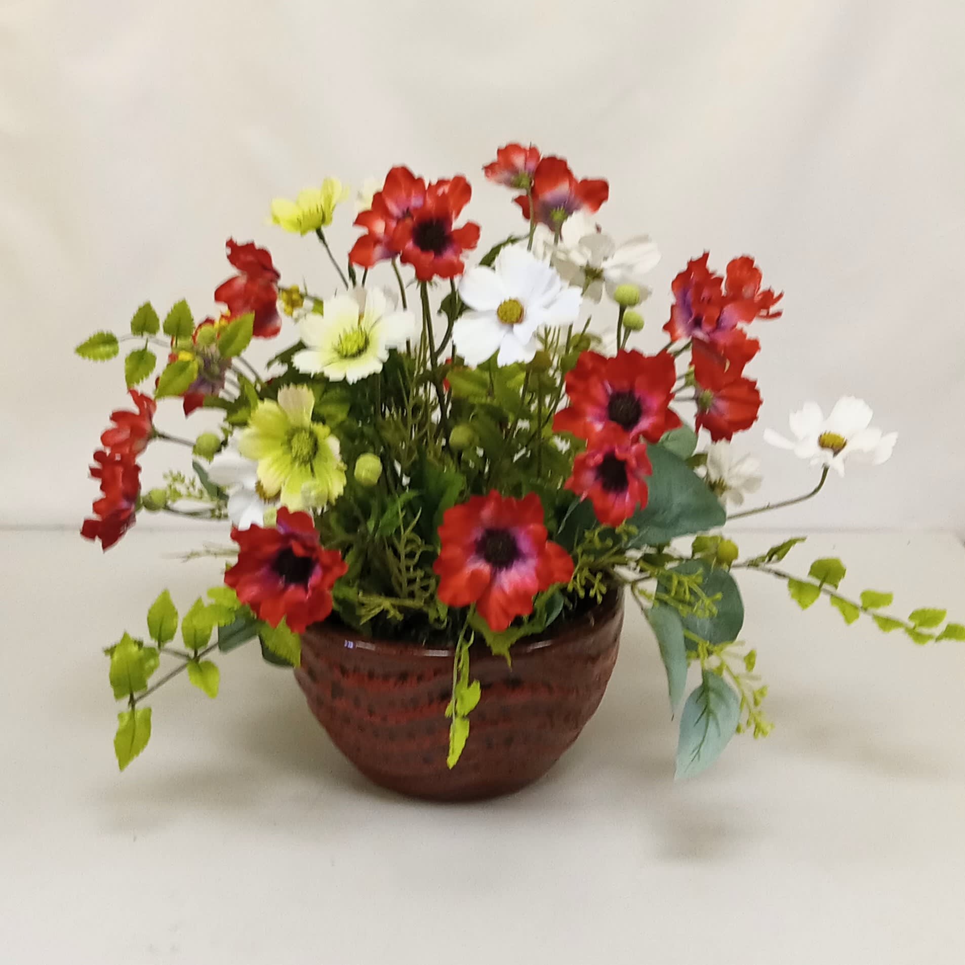 Daisy Assortment Silk Flower Bouquet