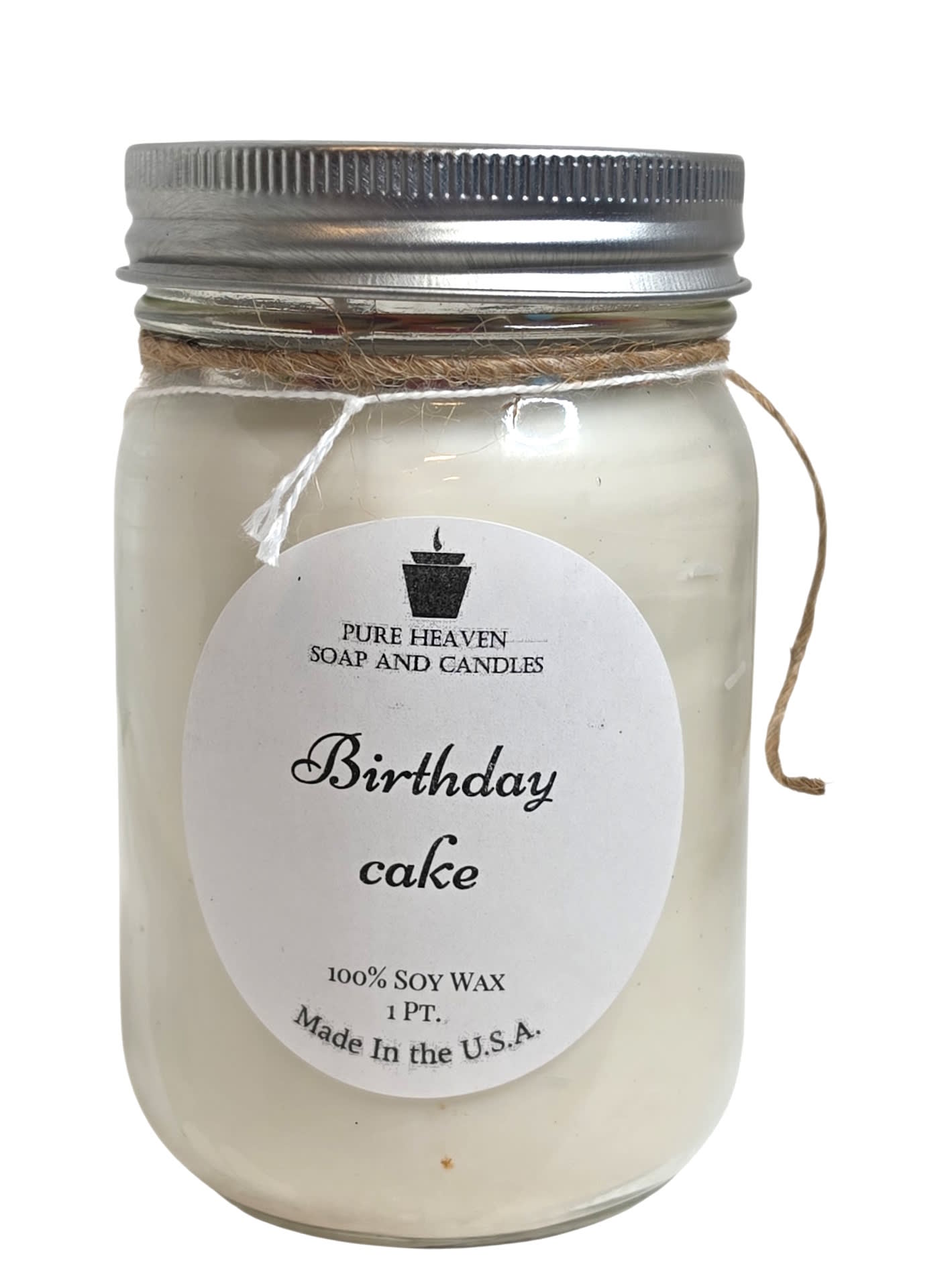 Birthday Cake Soy Candle