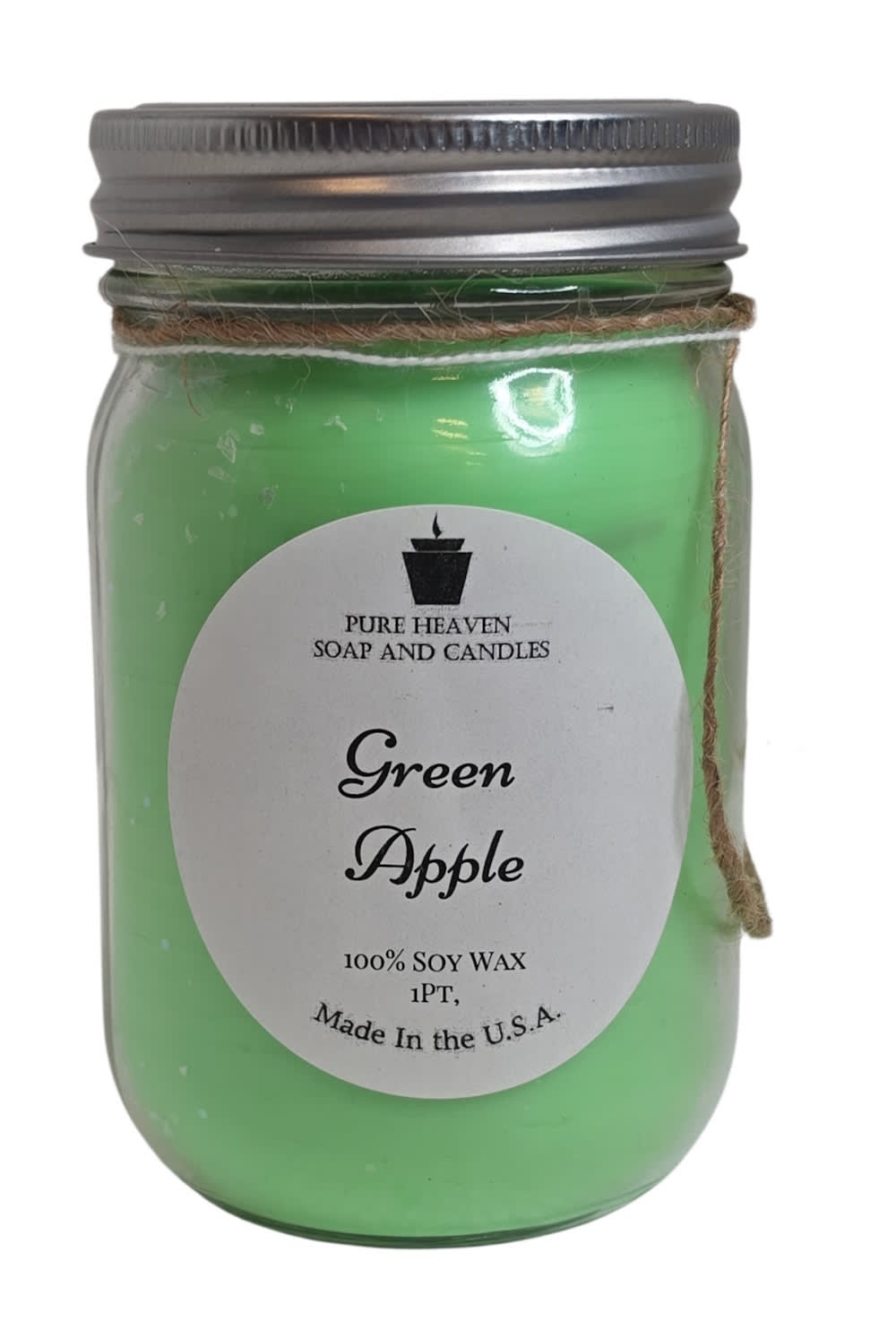 Green Apple Soy Candle