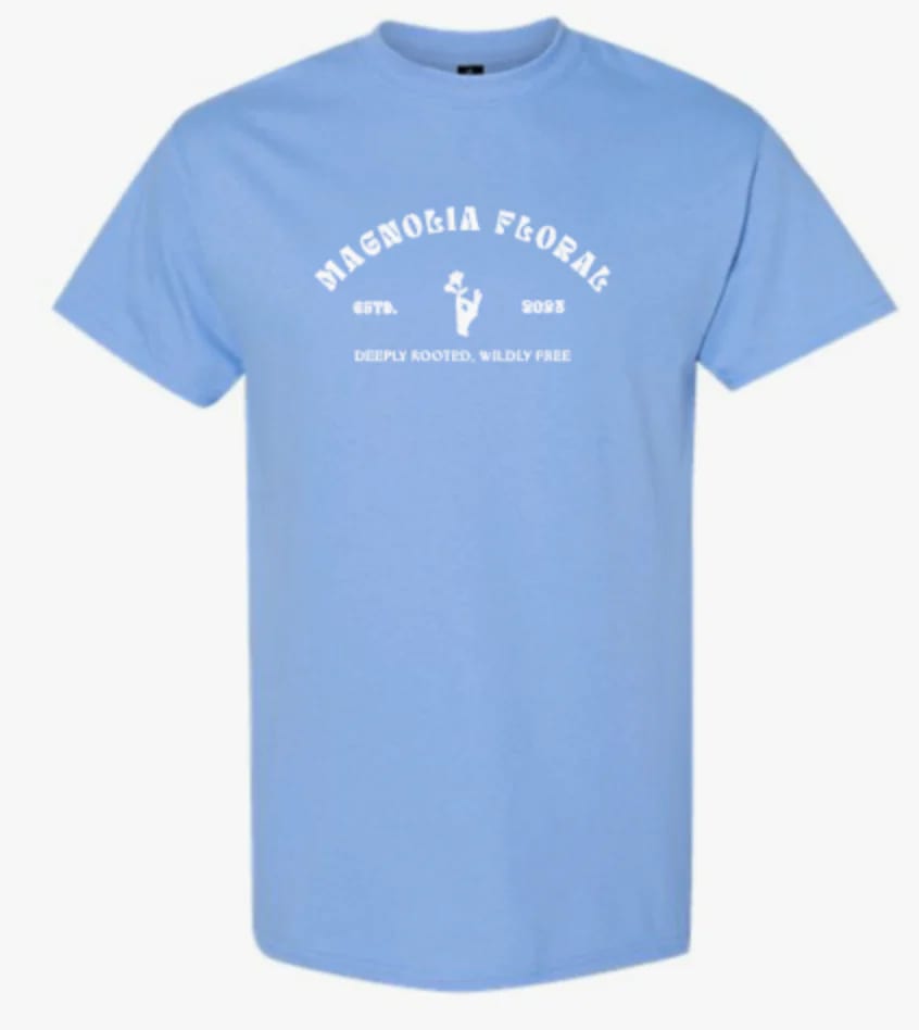 Magnolia T-Shirt Flower Bouquet