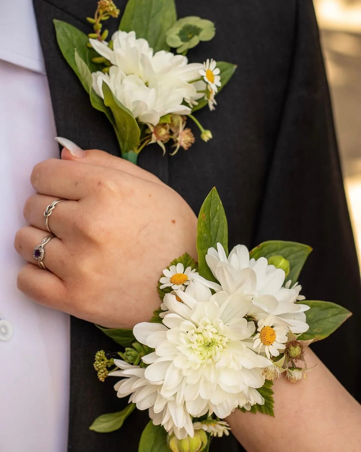 Graduation Corsages and Boutonnière Flower Bouquet