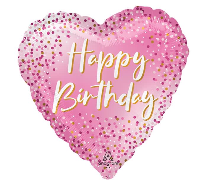 Happy Birthday Ballon Sparkle