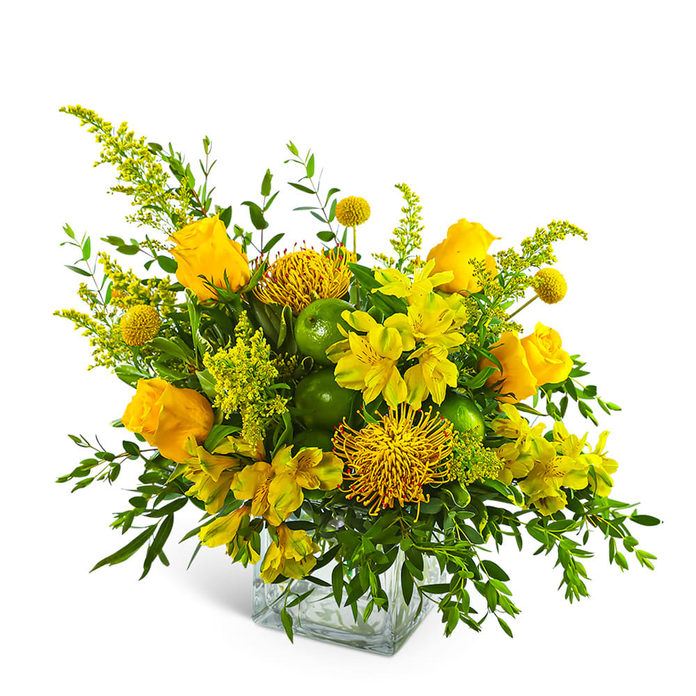 Zest and Sunshine Flower Bouquet