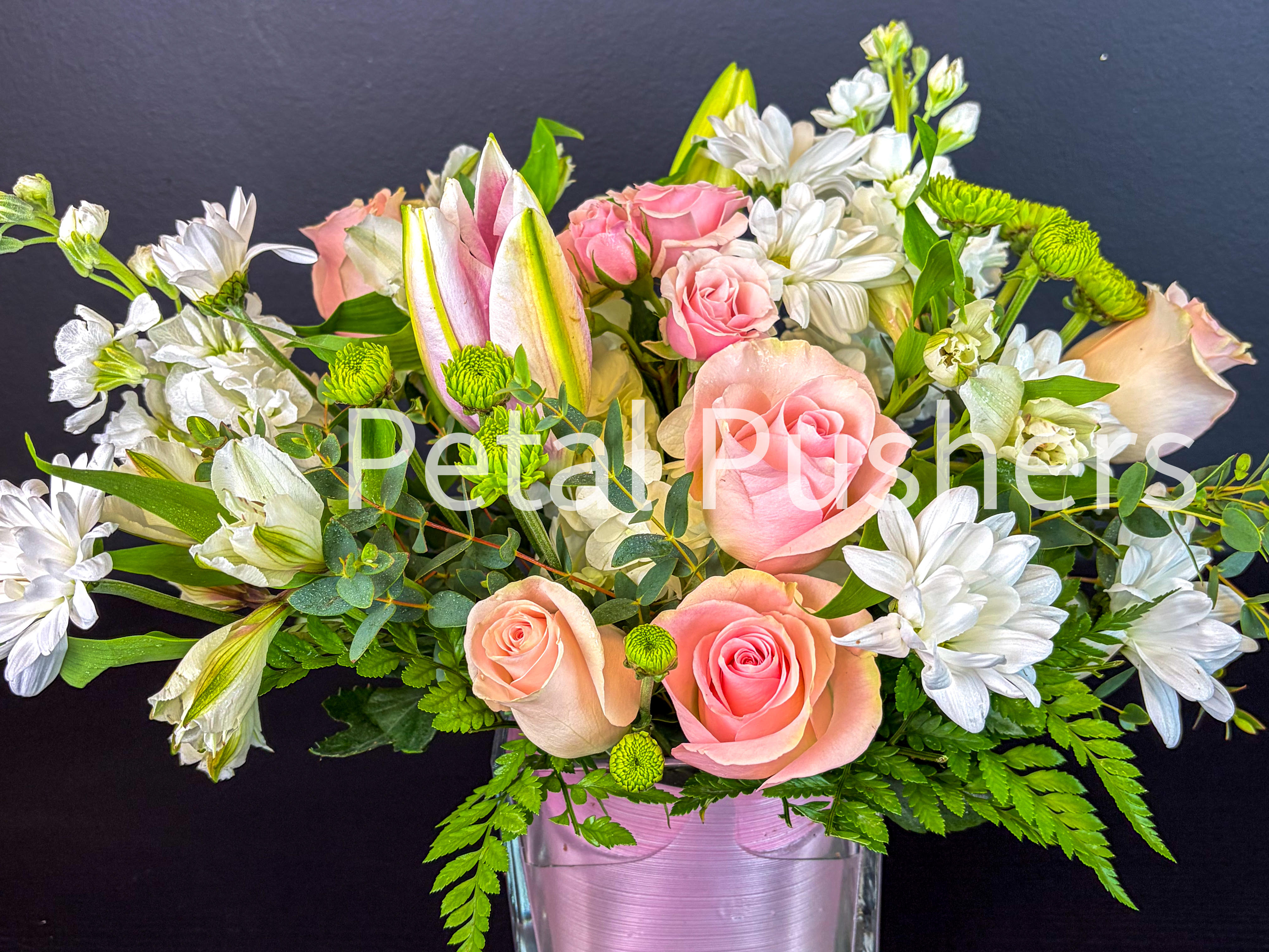 Princess Pink Flower Bouquet
