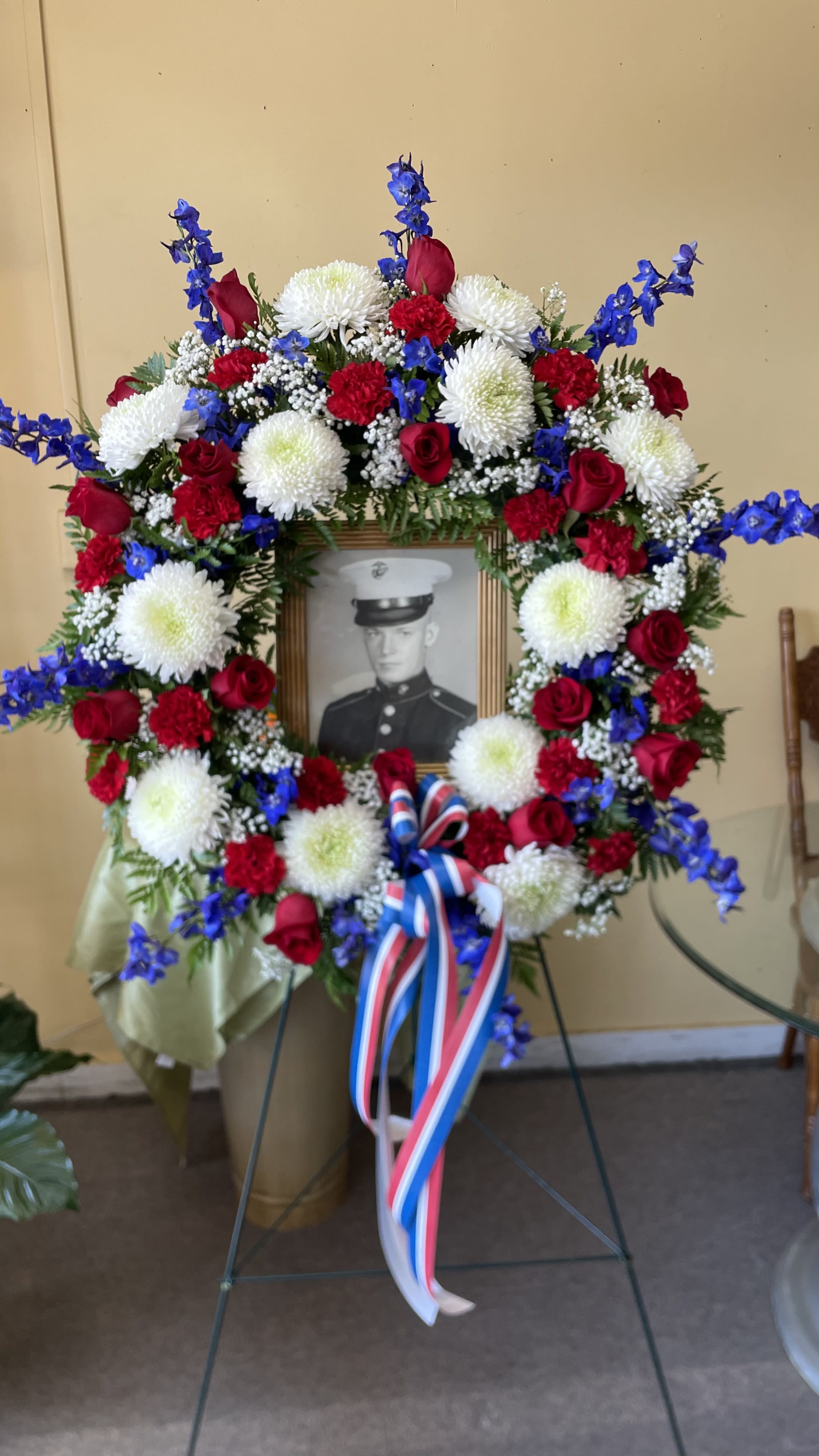 Stars of Valor Tribute Wreath