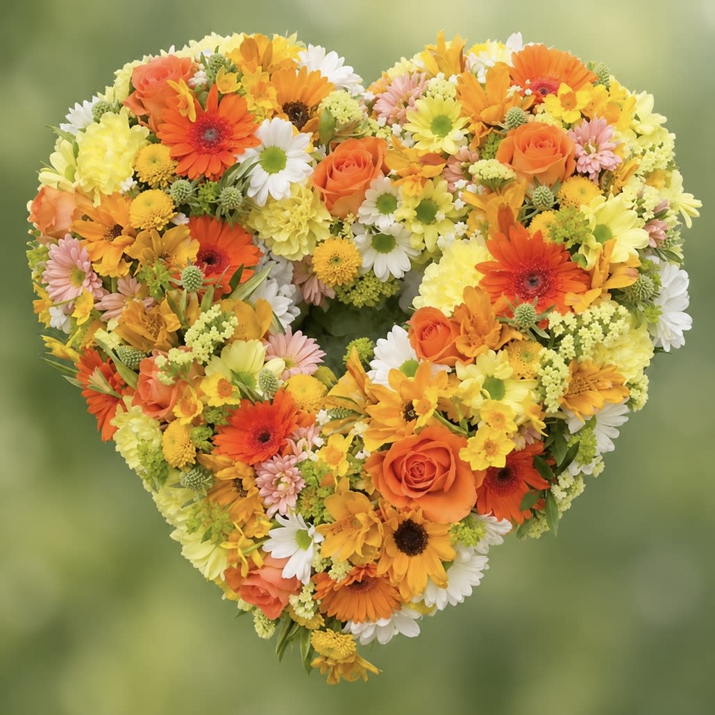 Tropical Splendor Heart