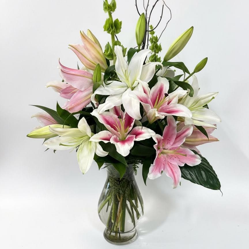 Blissful Lilies Flower Bouquet