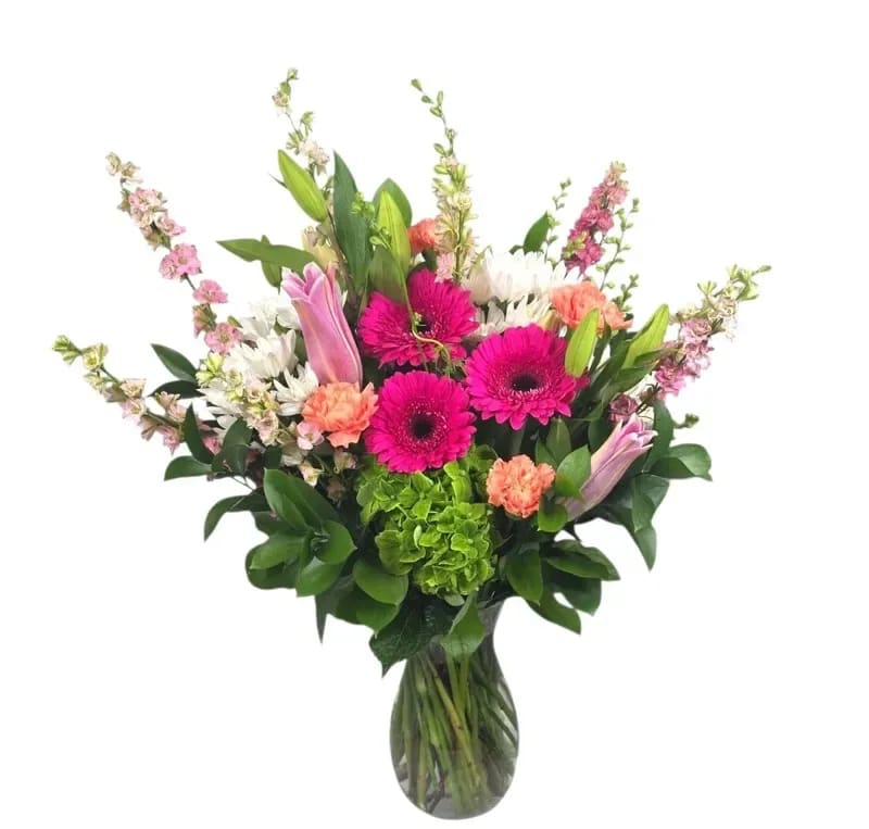 Pink Petal Paradise Flower Bouquet