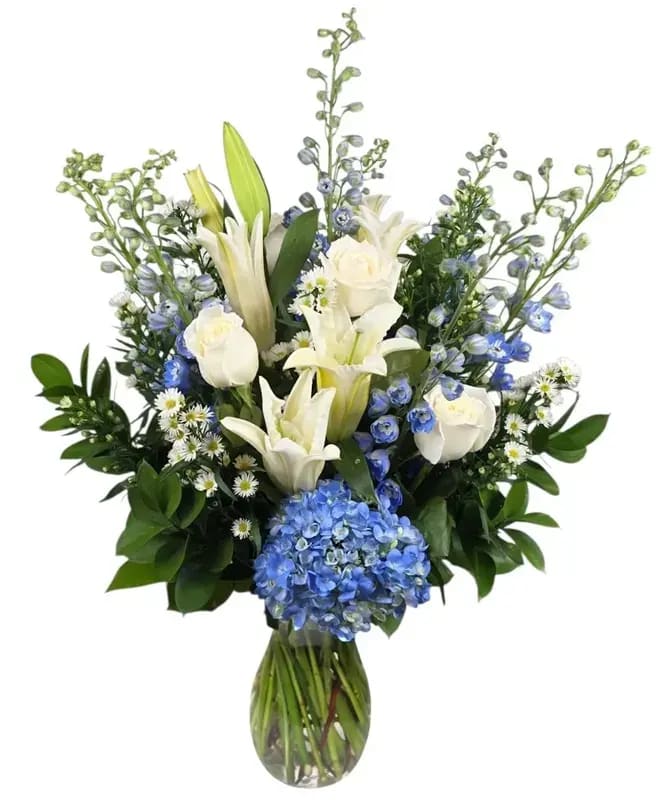 Blue Skies & Blooms Flower Bouquet