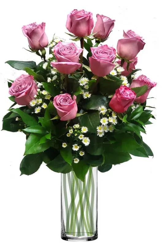 Dz Lavender premium Roses Flower Bouquet