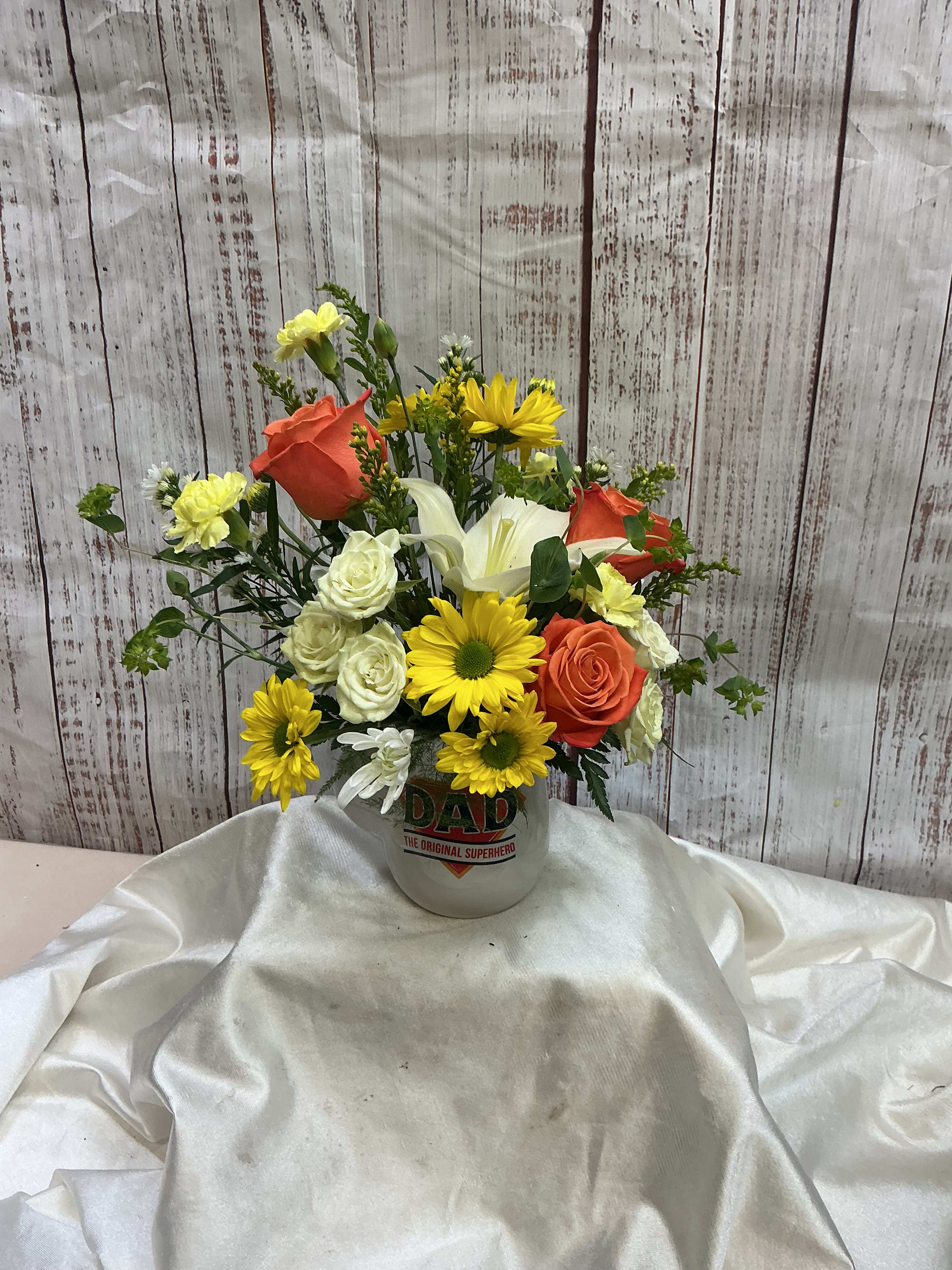 Gordon's Mug Flower Bouquet