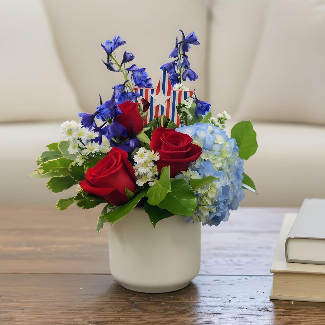 Born on the 4th of July Flower Bouquet