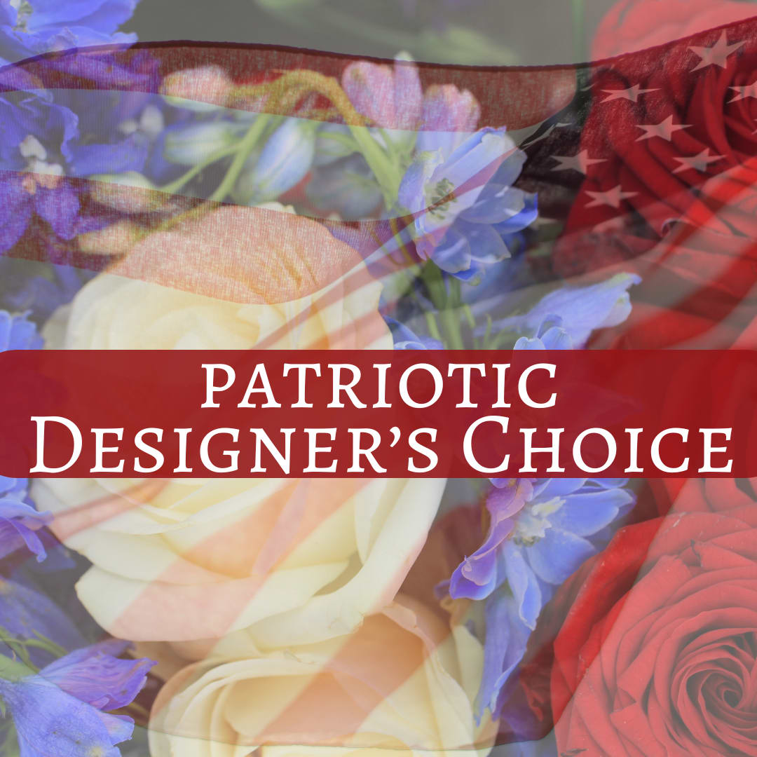 Patriotic Designer's Choice Flower Bouquet