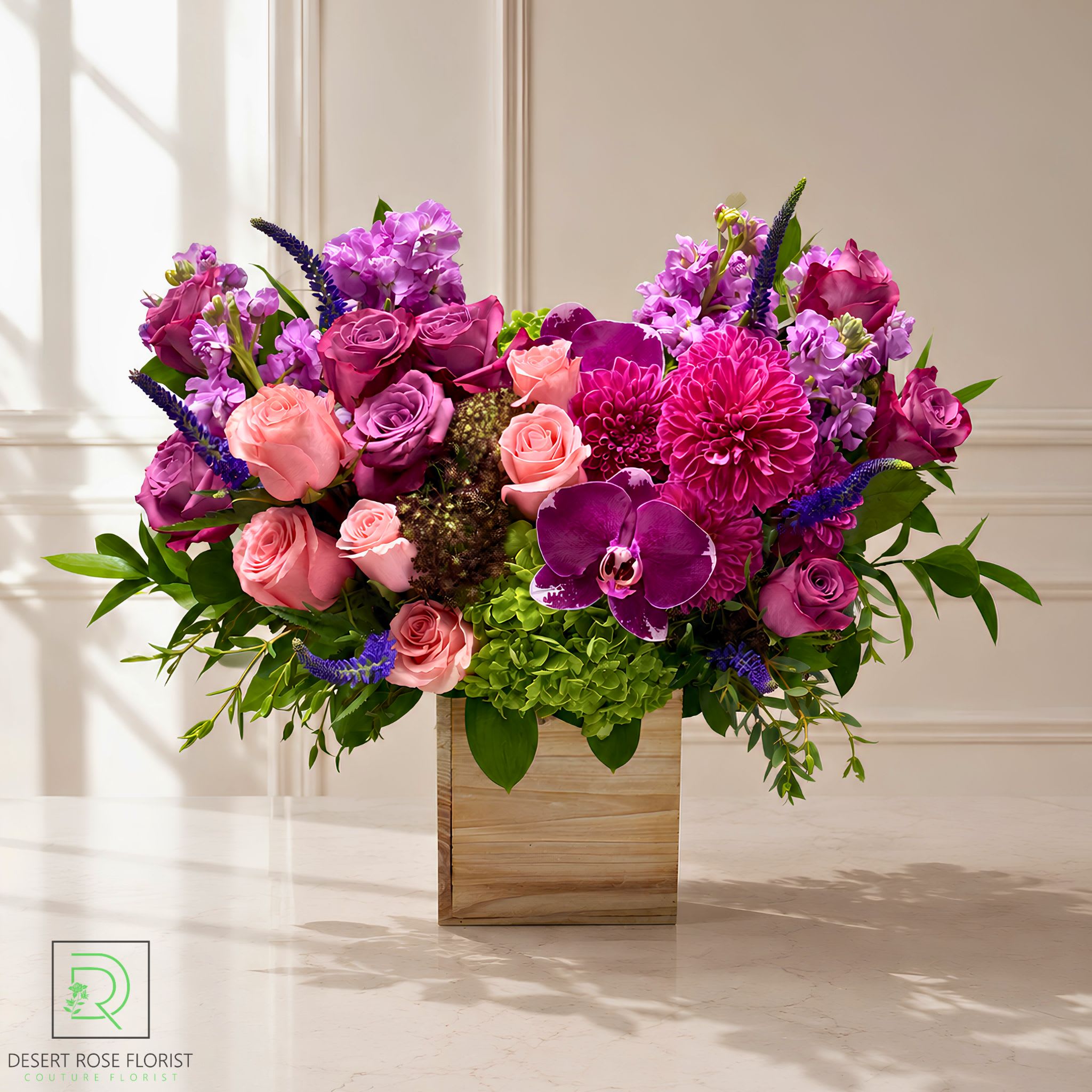 Amethyst Garden Flower Bouquet
