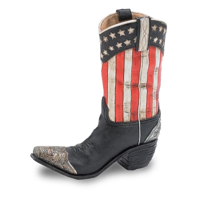 Patriotic Boot Flower Bouquet