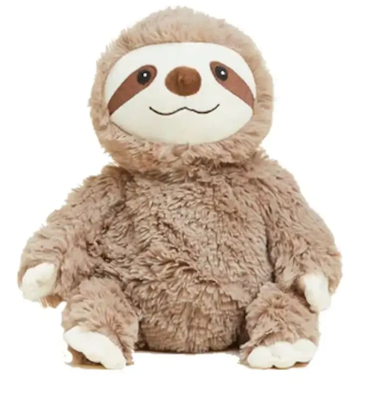 Snuggly Sloth Warmies Plush Flower Bouquet