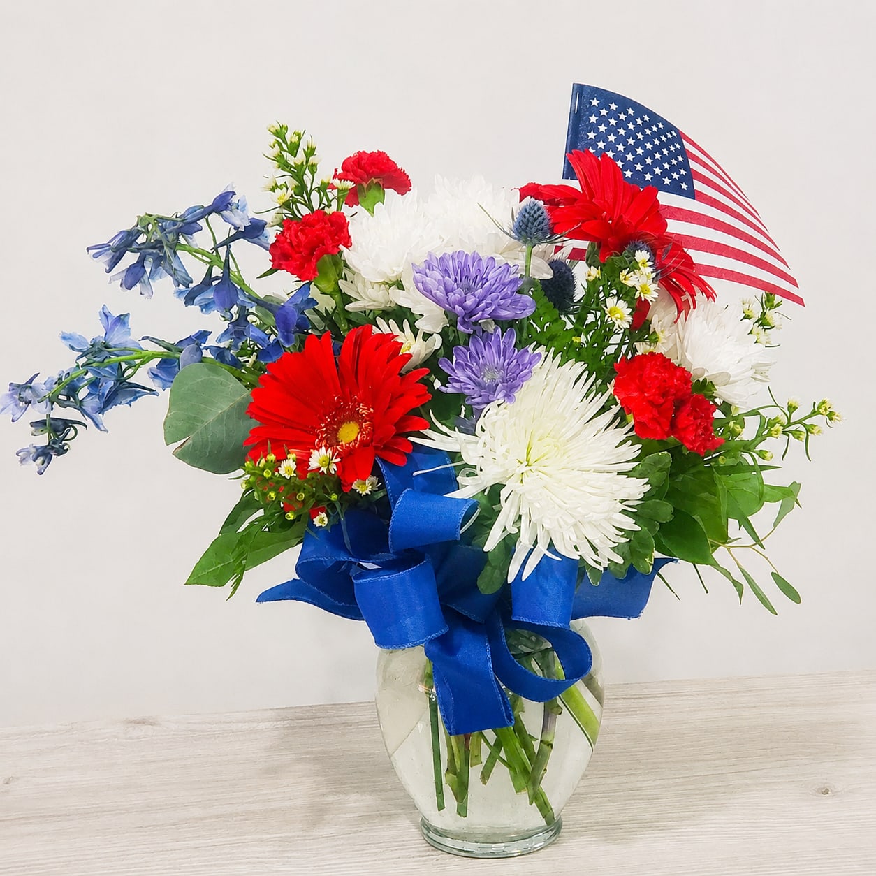 Stars and Stripes Flower Bouquet