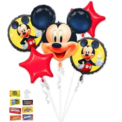 Mickey Mouse Balloon & Candy Bundle – Colorado Springs Delivery Flower Bouquet