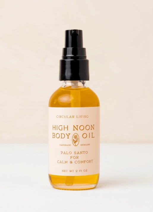 High Noon Body Oil, Palo Santo Flower Bouquet
