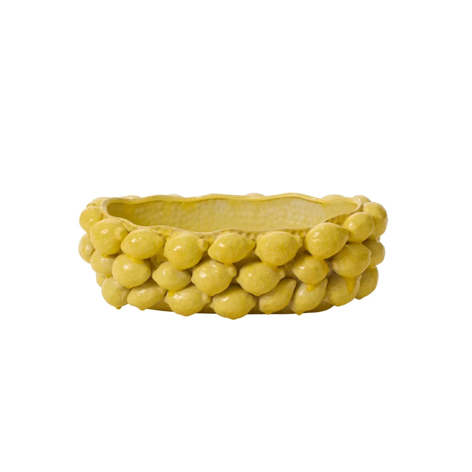 Lemon Bowl Flower Bouquet