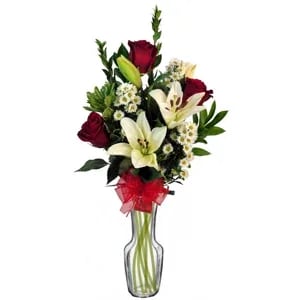 Lizzy (Lily Color May Vary) Flower Bouquet