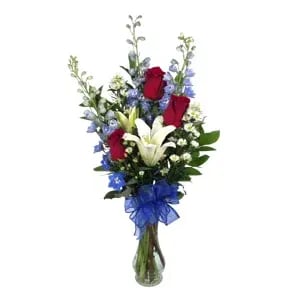 Patriotic Flower Bouquet