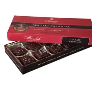 Abdallah Sea Salt Dark Chocolates 8 oz